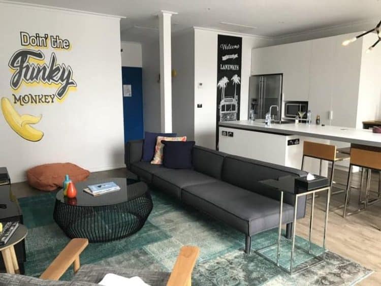 The fantastic layout of the Ovolo penthouse