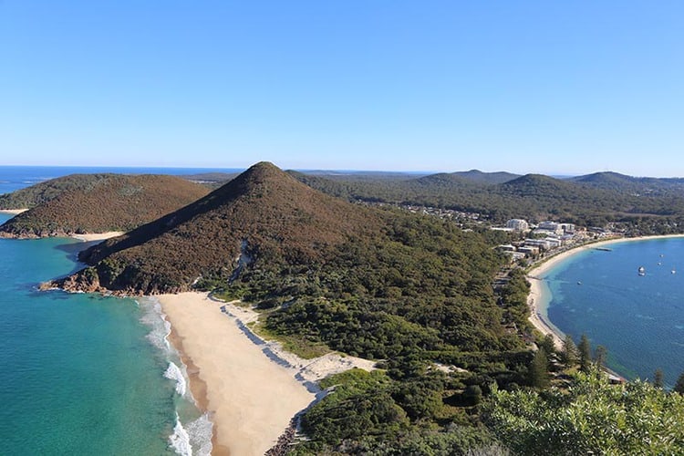 Port Stephens Mount Tomaree, Shoal Bay, NSW